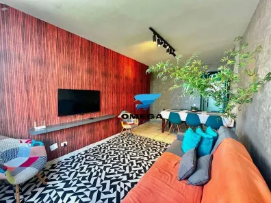 Apartamento com 1 Quarto à venda, 55m² no Pitangueiras, Guarujá