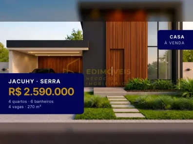 Casa com 4 Quartos à venda, 270m² no Jacuhy, Serra