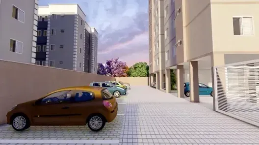 Apartamento com 2 Quartos à venda, 59m² no Granja Daniel, Taubaté