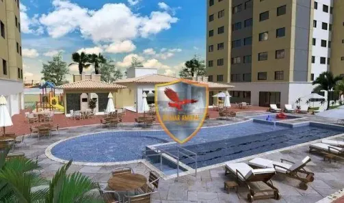Apartamento com 2 Quartos à venda, 51m² no Rosa dos Ventos, Parnamirim